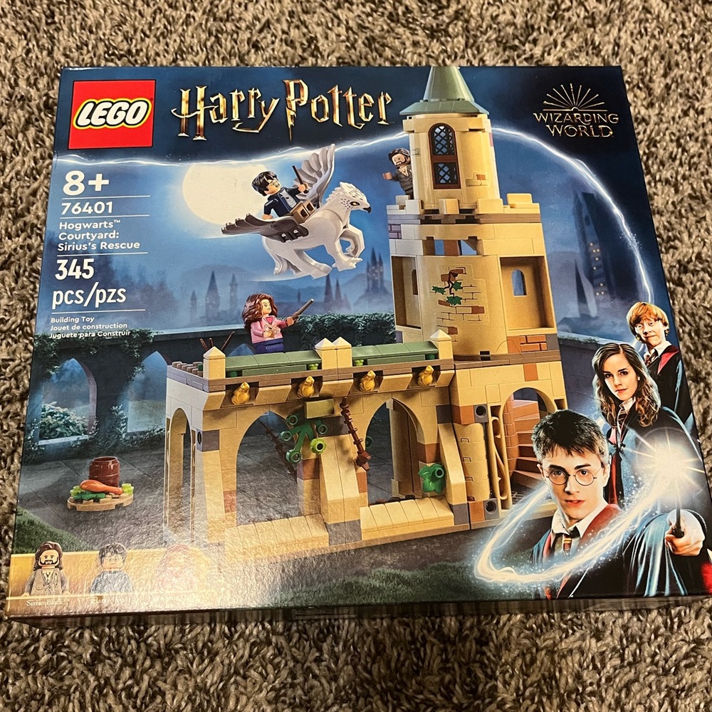 BNIB LEGO Harry Potter Hogwarts Courtyard Sirius’s rescue